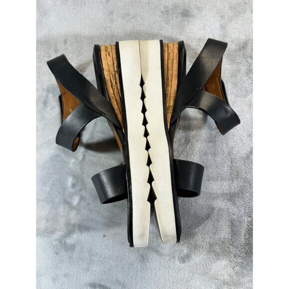 Franco Sarto Womens shoes size 8 chiara strappy sandals with wedge heel - Picture 9 of 16